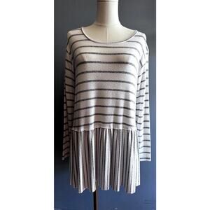 MTS tunic Stripped LONG SLEEVE Size Small